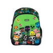 Picture of MINECRAFT CHARACTERS 2 ZIP LARGE BACKPACK